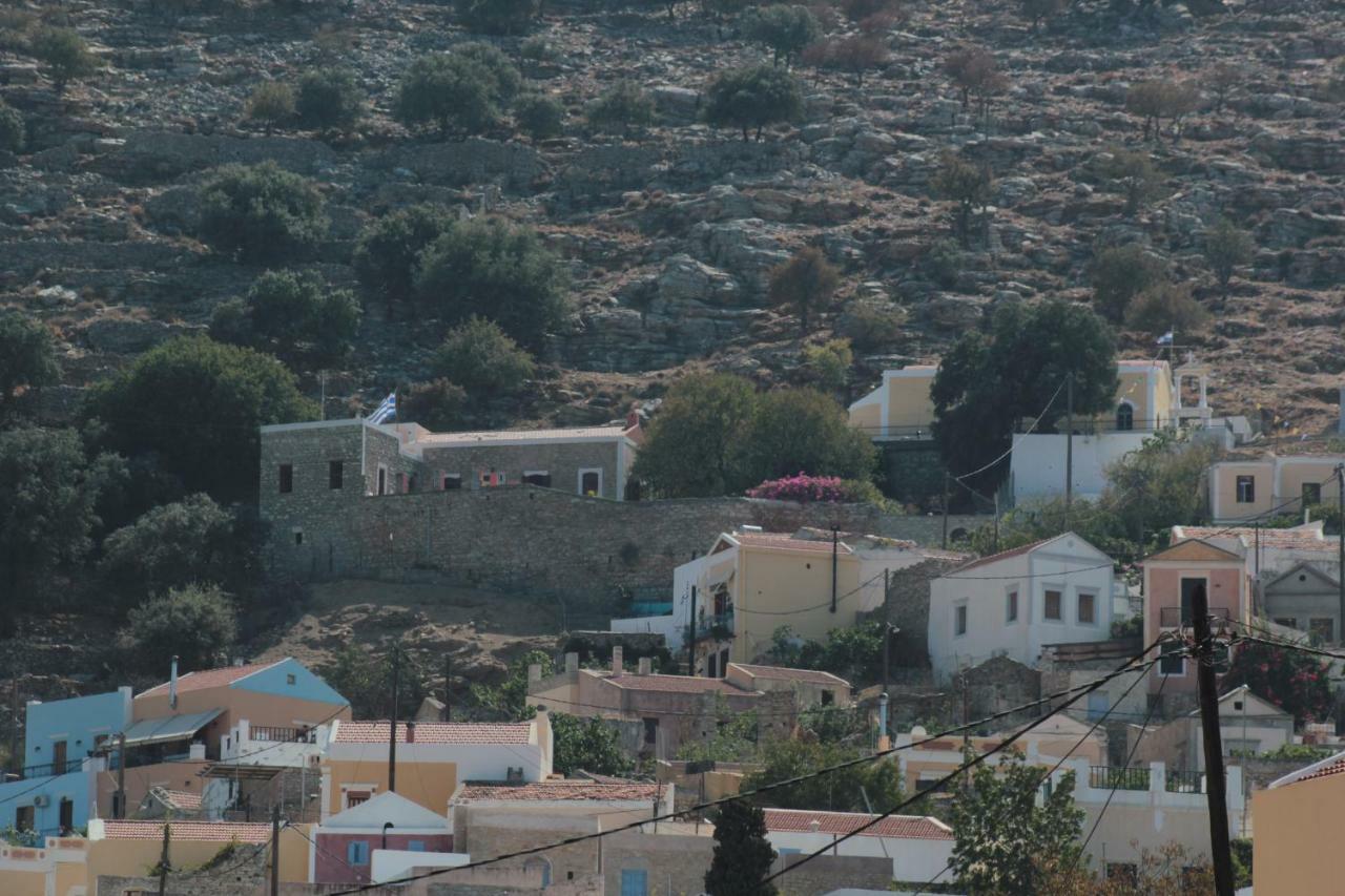 Vila Astradeni Symi Exteriér fotografie